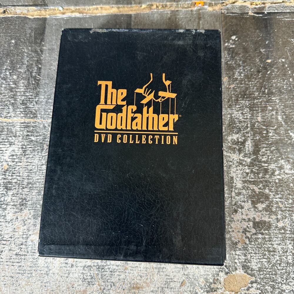The Godfather DVD Collection Used 2001 Black Slipcase Edition